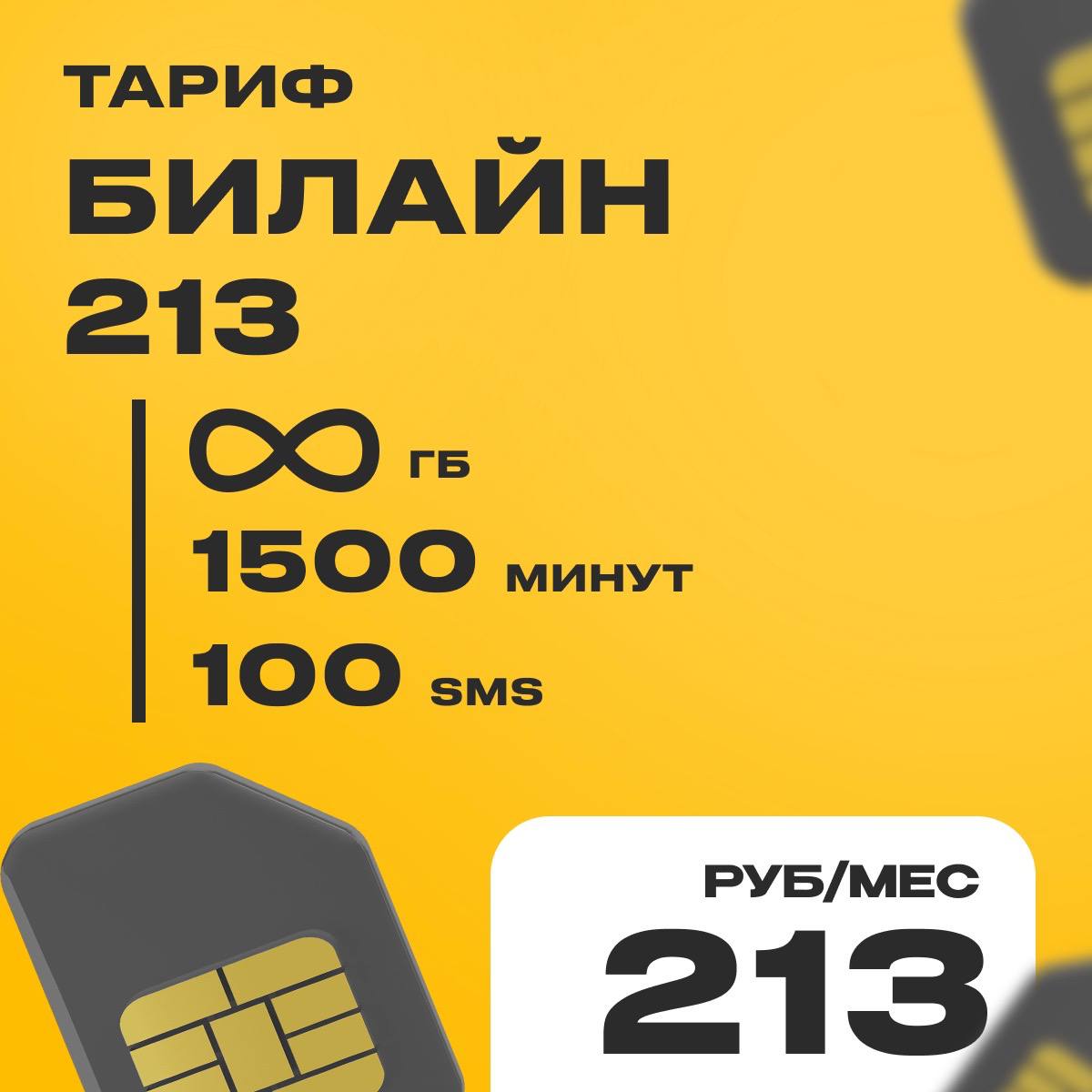 Билайн 213